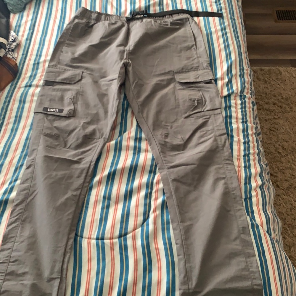 Esntls grey cargo pants